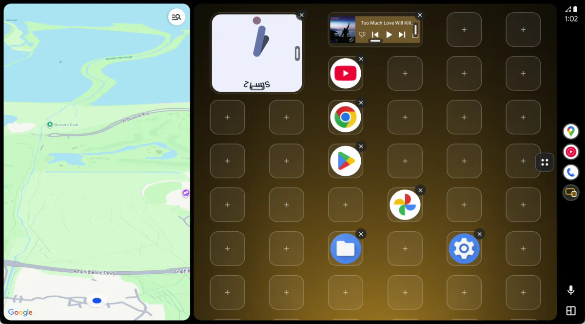 Editing the home grid